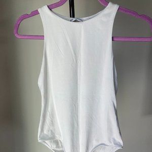 Zara white bodysuit